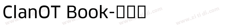ClanOT Book字体转换